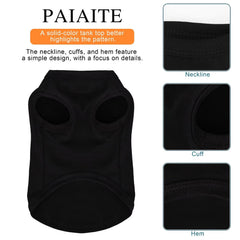 Paiaite camiseta perro detalle de gráfico amor y fe para diario