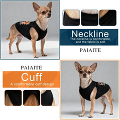 Paiaite camiseta perro diseño con mensaje de amor y fe