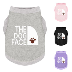 Paiaite camiseta perro, frente con cara del perro, ideal para paseos cómodos en días cálidos.
