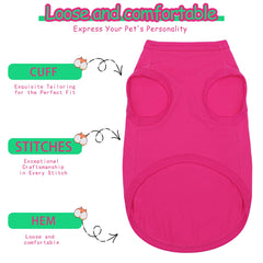 Paiaite chaleco perro Little Miss Sassy, ajuste suave y fácil de colocar