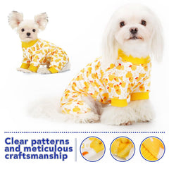 Paiaite Pijama para Perro Onesie, detalle de costuras reforzadas para mayor durabilidad.