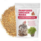 Pampered Chicken Mama: suplemento para gallinas con plumaje sano y esponjoso.