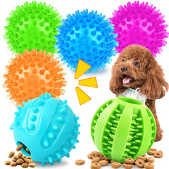 PatsFran: bolas chirriantes de 2,5 pulgadas para juego y mordida segura.