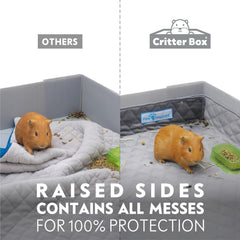 Paw Inspired Critter Box Liner forro de felpa sin polvo para convivencia saludable