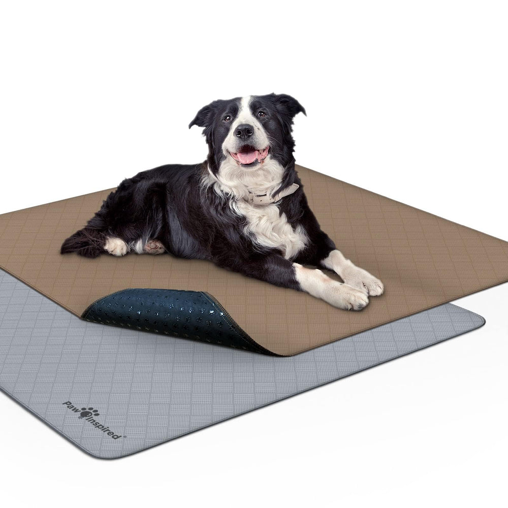 Paw Inspired tapete absorbente, superficie que mantiene las patas secas y reduce olores.