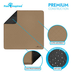 Uso múltiple Paw Inspired, perfecto para entrenamiento y protección de muebles.