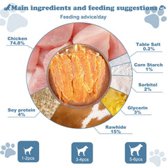 Pawant cuidado dental mediante masticación para perros pequeños y medianos