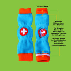 PawFlex Comfy Paws: manga protectora para patas, facilita movilidad sin irritación.