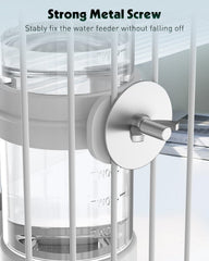 Bebedero Pawfly 140 ml, suministro para varios días.