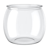 Pawfly mini acuario plástico 0,5 galones con transparencia cristalina para observar peces.