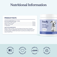 Pawfy masticables calmantes uso diario: se integran fácilmente en la rutina.