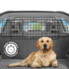 Pawple barrera para perros en SUV con ajuste seguro para viajar.