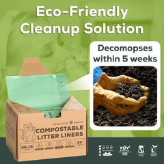 Certificación de compostaje doméstico para Pawsitive Earth.