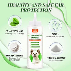 Polvo para orejas de Pawsitive Vibes 30 g: ayuda a oídos secos y limpios