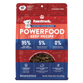 Pawstruck secado al aire con carne real, sabor crujiente para perros.