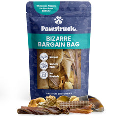 Pawstruck orejas de animal, masticables y sabrosas para entretener al perro.