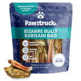 Pawstruck tiras de res 5-7 pulgadas, variedad para masticación prolongada.