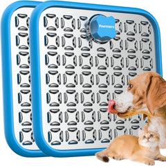 Pawtners tapete lamido de acero inoxidable para higiene y limpieza fáciles.
