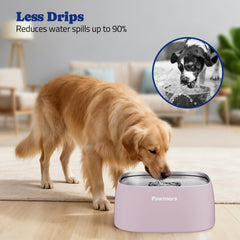 Pawtners Upgrade No Spill Bowl acero inoxidable 304, duradero y fácil de limpiar.