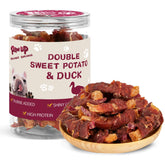 PAWUP Duck & Sweet Potato Duo Treats pack – tender chews for dogs