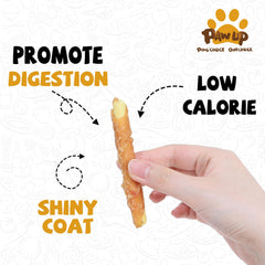 PAWUP biscuits citrouille riches en fibres, aide potentielle à la digestion.