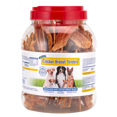 PCI Pet Center Inc. Tiras de pechuga de pollo deshidratadas, snack proteico para perros