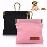 Peasug bolsas premio para perro en negro, ideales para entrenamiento y paseos.