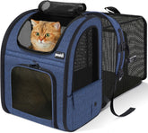 Pecute Mochila Gato Expandible destaca espacio amplio para viaje