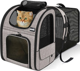 Pecute Mochila Gato Expandible: espacio extra para estirar durante viajes