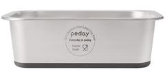 PEDAY tazón-agua-grande con capacidad de 1.2 galones para perros grandes, hidratación estable