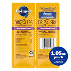 Pedigree Drizzlers, aplicación sobre croquetas, añade sabor sin perder crocancia.