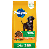 Pedigree Peso Saludable: tazón con croquetas para perro, apoyo a la digestión y energía diaria.
