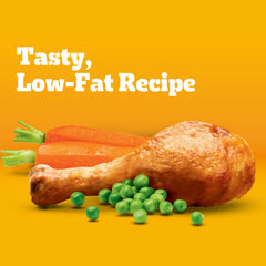 Pedigree Peso Saludable: etiqueta nutricional destacando vitaminas y minerales clave.