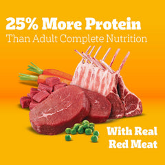 Pedigree proteína-25% para apoyo muscular diario.