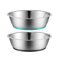 Peggy11 cuenco gato inoxidable ligero, ideal para comidas diarias sin tambaleos.