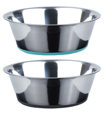 PEGGY11: tazones antideslizantes de acero inoxidable para perros, estables y sin derrames.
