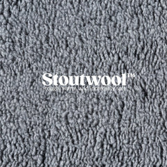 Cama redonda Pelzin Stoutwool, suave y cálida para perros mordedores.