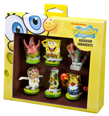 Penn-Plax SpongeBob mini ornamento para acuario, añade diversión temática al tanque.