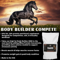 Pennwoods Body Builder Compete, dosis diaria fácil de incorporar a la ración.