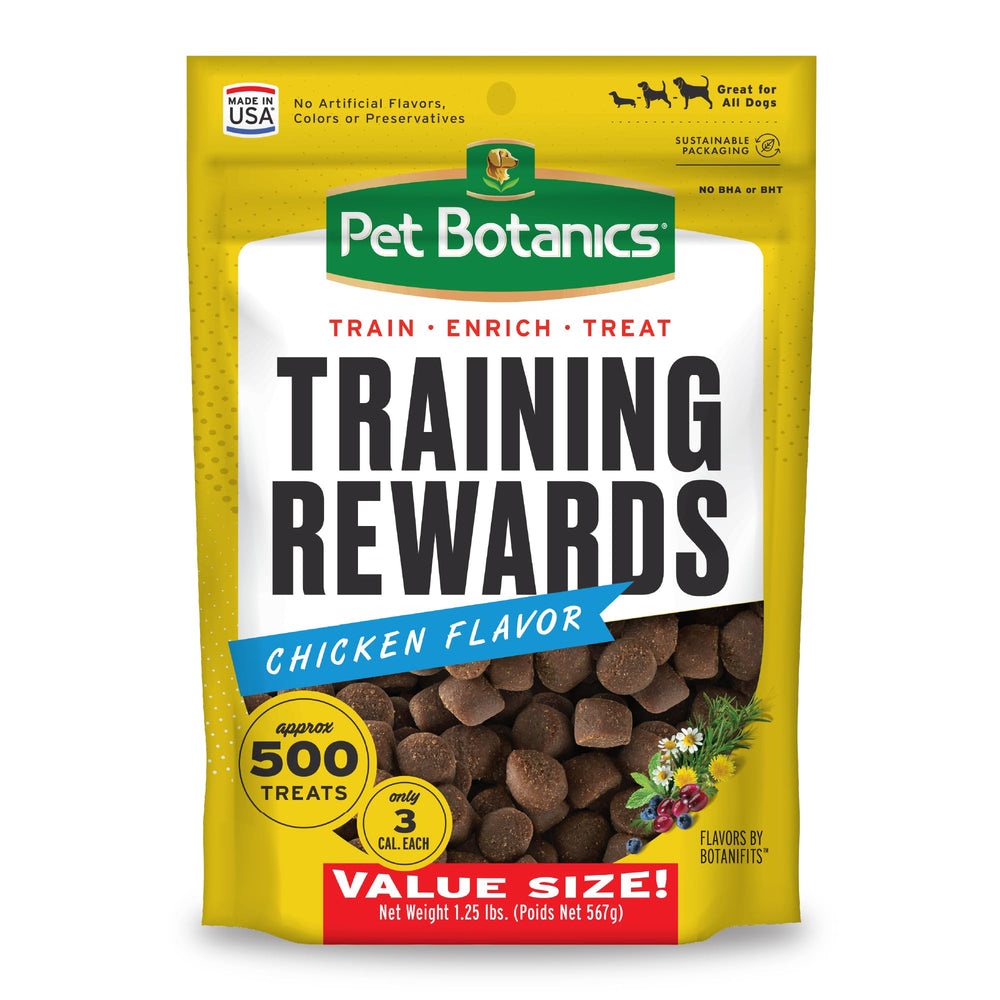Pet Botanics premio-entrenamiento: bocados de pollo, 20oz, ideal para sesiones de adiestramiento