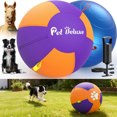 Pet Deluxe bola de adiestramiento 25 pulgadas para juego al aire libre