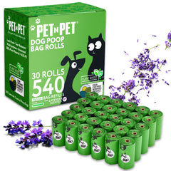 Pet N Pet bolsas para perro verdes, ideales para paseos limpios.