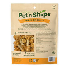 Pet 'n Shape Chik 'N Rice Dumbbells bolas crujientes para premiar