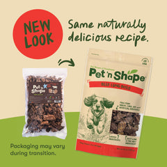 Pet 'n Shape ingrediente único de pulmón de res