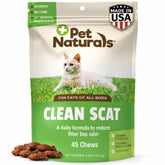 Pet Naturals Clean Scat para gatos, reducción del olor en la caja de arena
