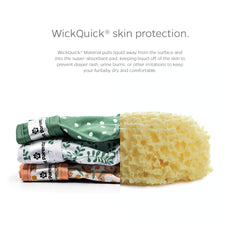 Pañales lavables Pet Parents Daisy con interior absorbente WickQuick para mayor comodidad diaria.
