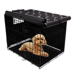 Pet Prime cubierta jaula perro 600D oxford: protección contra viento y polvo en exteriores.
