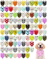 Bandana PET SHOW con huellas sin costura para perros, cómodo y ligero.