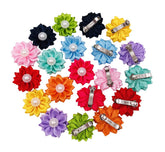 PET SHOW broches flores para perros pequeños, perfecto para eventos y fotos.