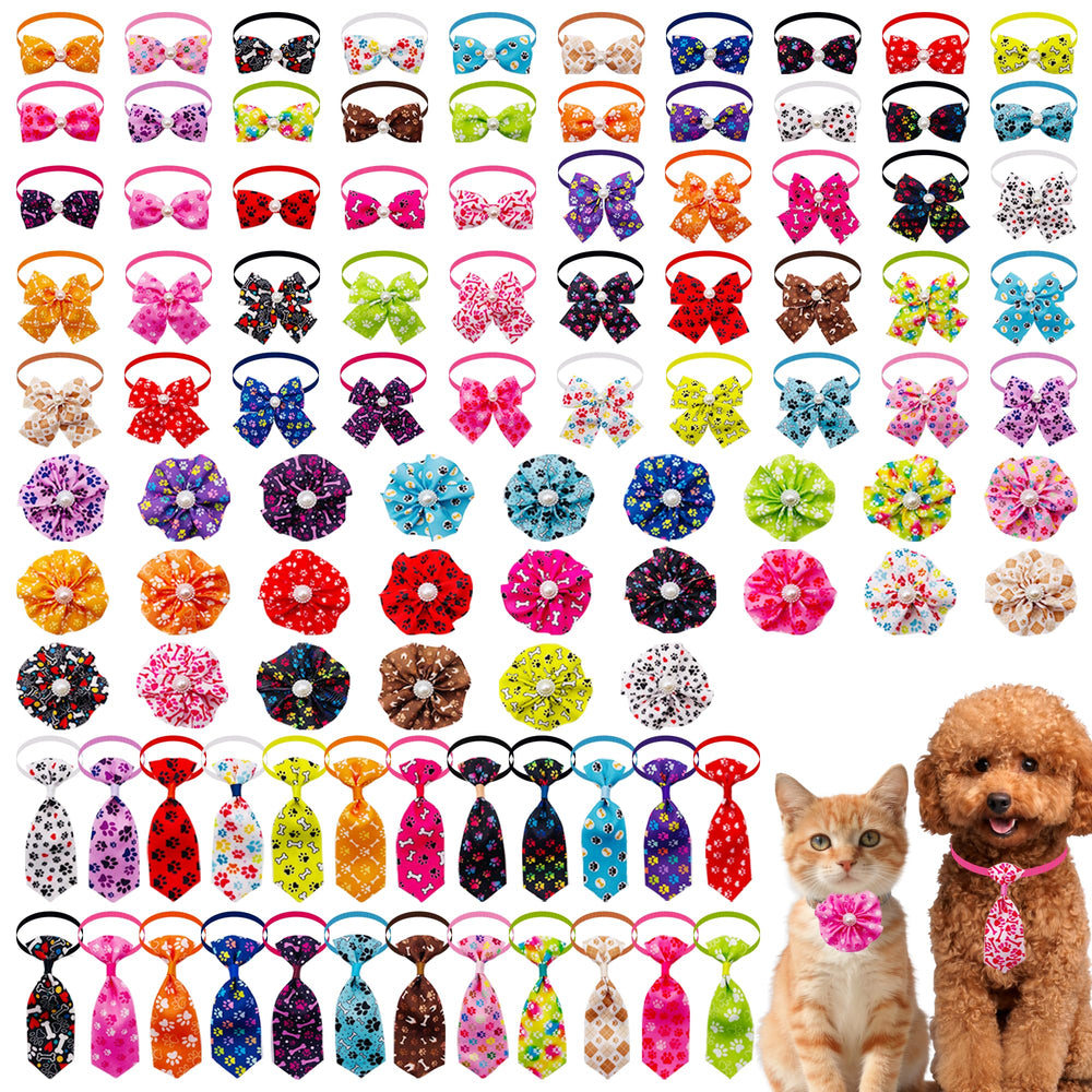 PET SHOW lazos para perros con diseño patita-hueso, ideal para paseos diarios.